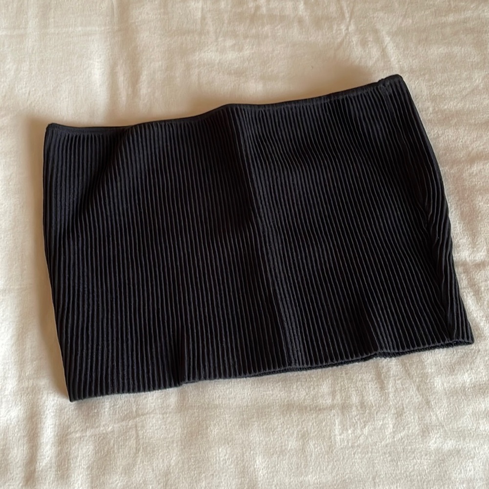 LA hearts ribbed tube top